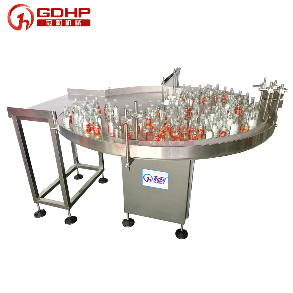 圓盤理瓶送瓶機